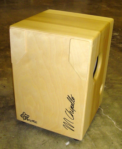 Kotz Cajon: Mark Chipello Signature Cajon w/ Slap Pads